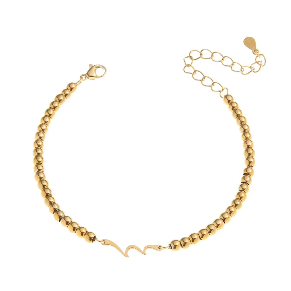 Wave Ball Bracelet - Diatoms