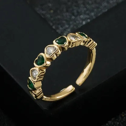 Victorian Elegance Open Ring - Diatoms