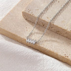 Diamond Studded Necklace - Diatoms