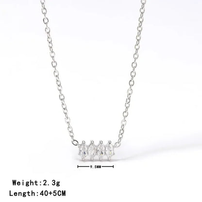 Diamond Studded Necklace - Diatoms