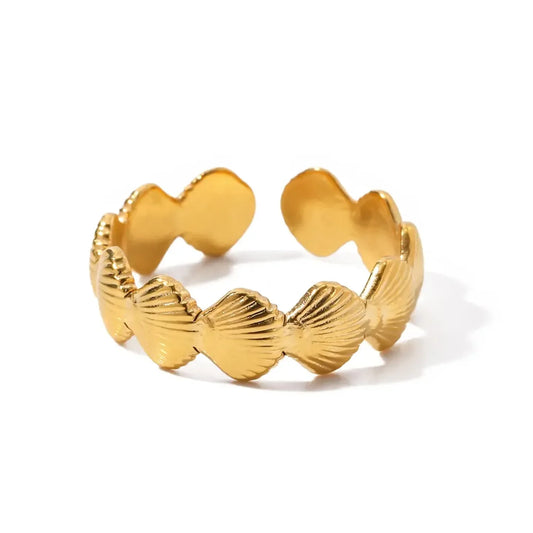 Luxy Sea Shell Ring - Diatoms