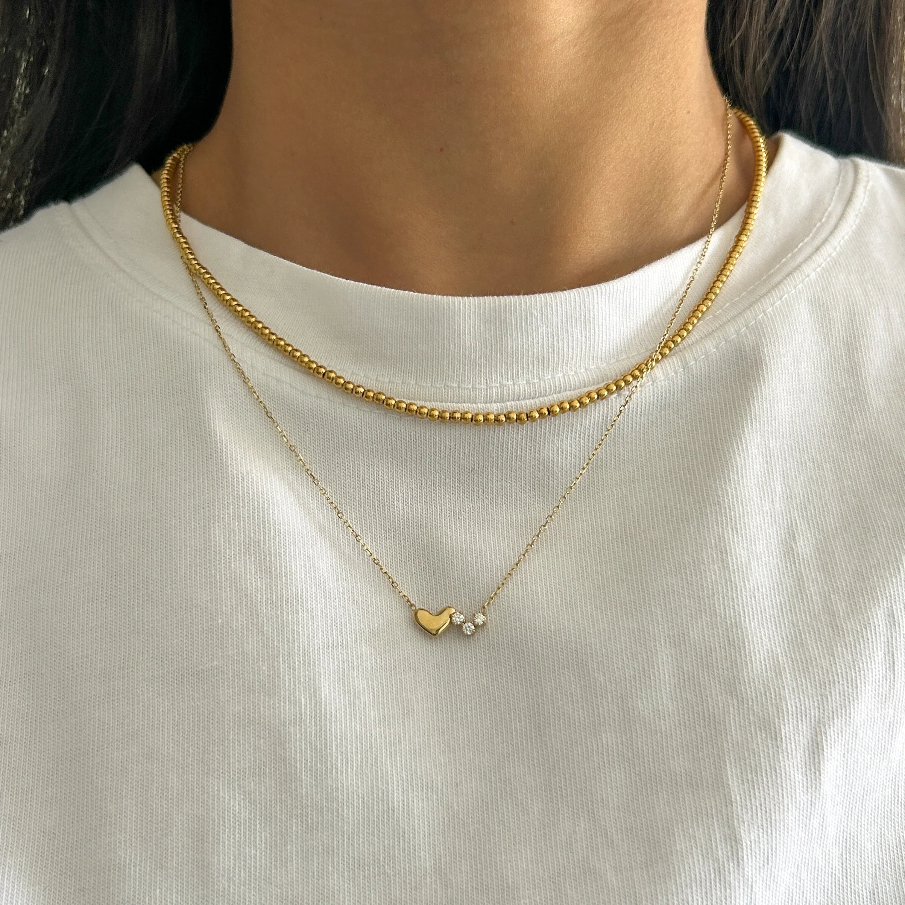 Dual Heart Necklace