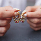 Artistic Charm Drop Earrings