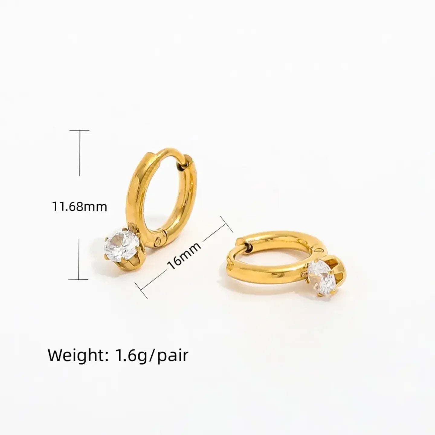 Cute French Earrings - Diatoms