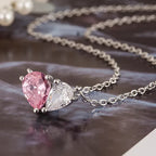 Diatoms Aura Heart Pendant & Studs - Diatoms