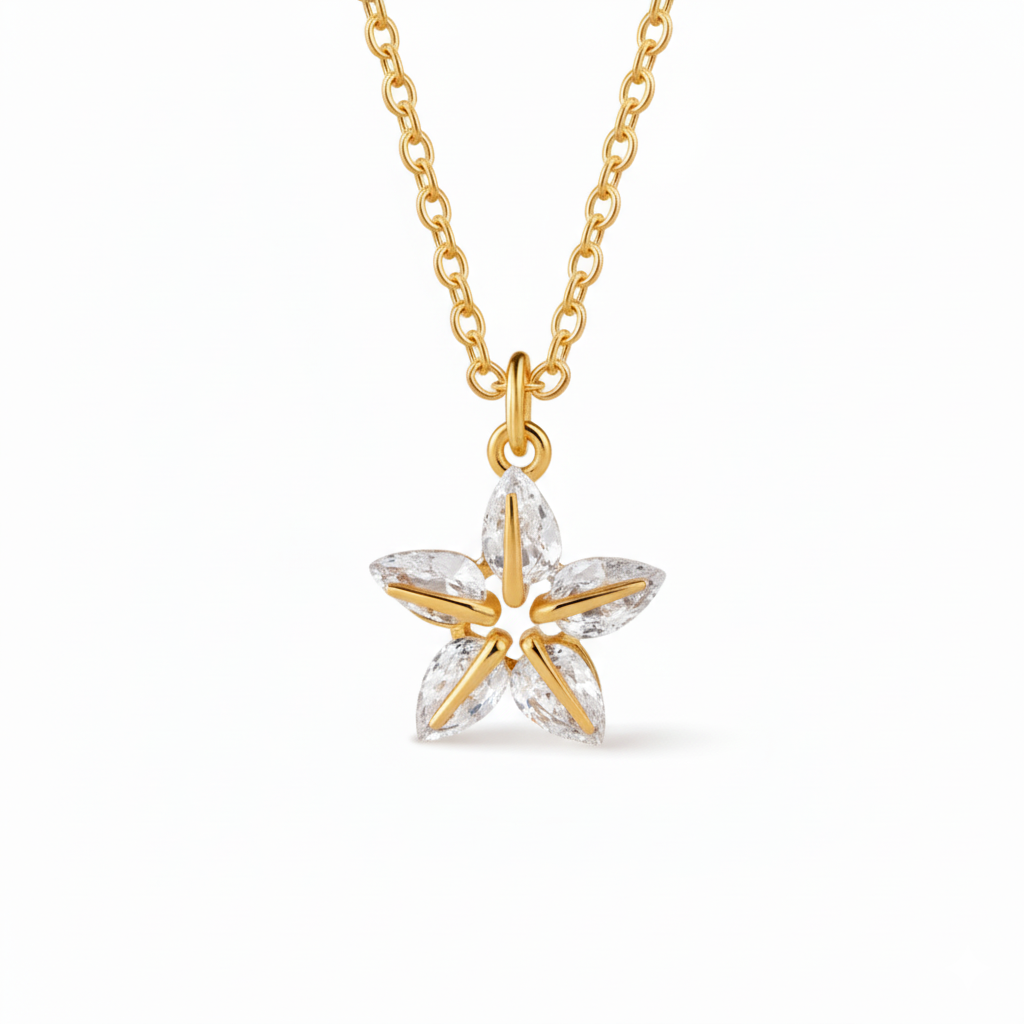 Luxy Chic Leaf Necklace