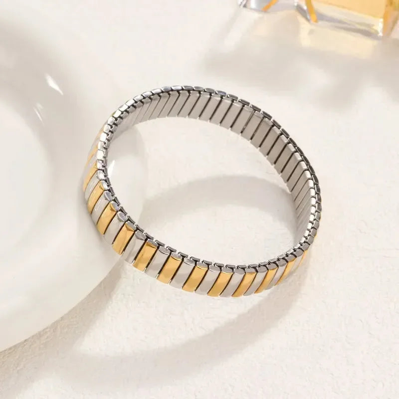 Luxy Dual Tone Bracelets - Diatoms