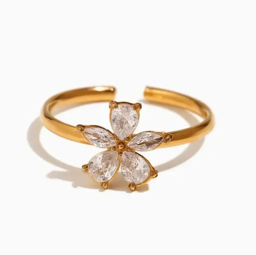 Floral Bloom Rings - Diatoms