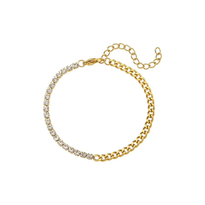 Luxe Gilded Diamond Necklace - Diatoms