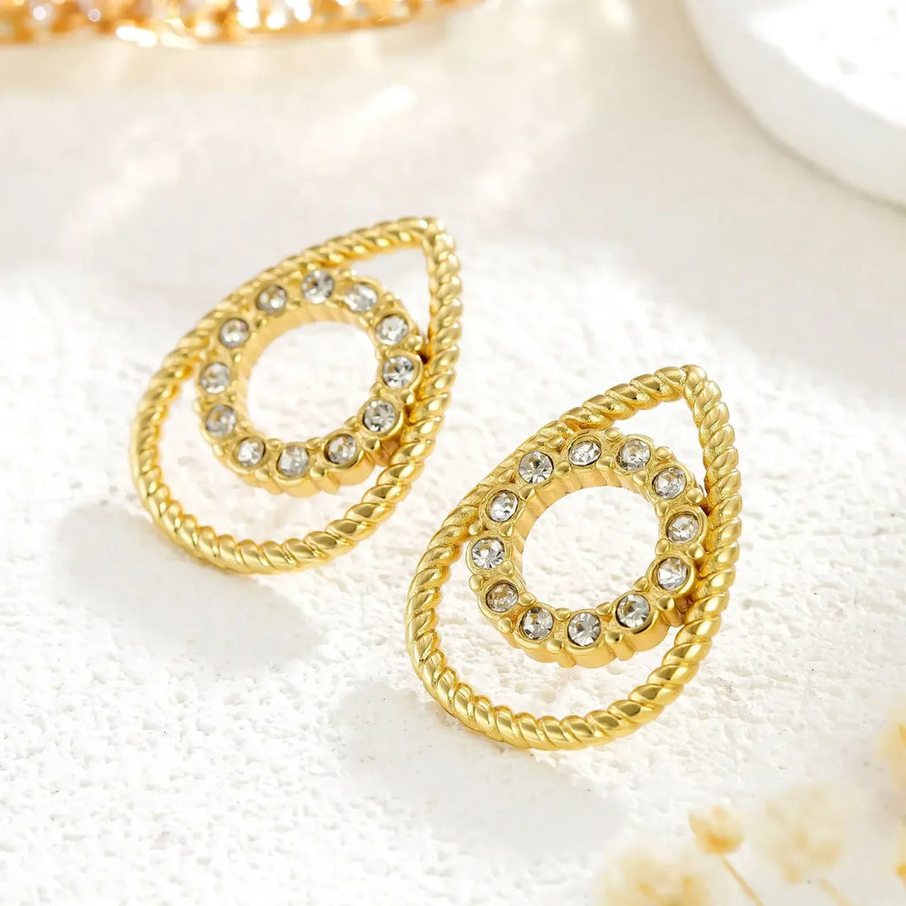 Cute Sparkling Earrings