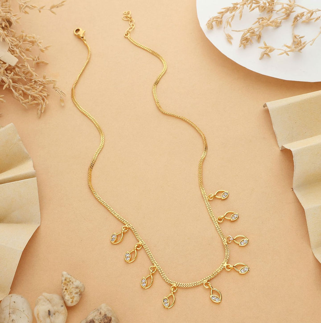 Aumika 9 Diamond Necklace