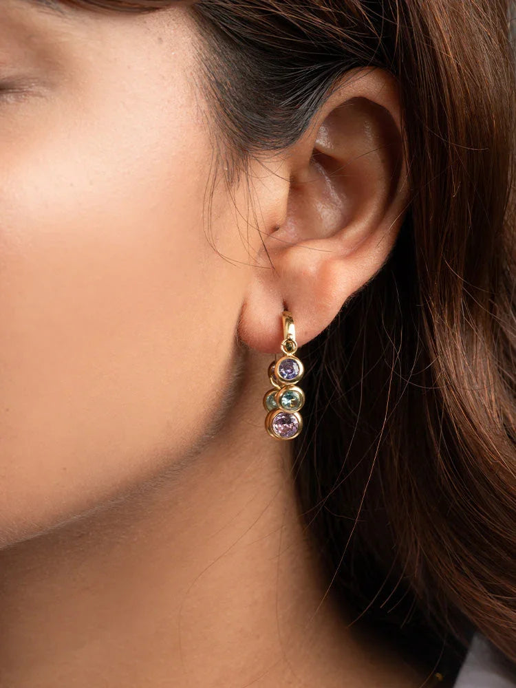 Artistic Charm Drop Earrings