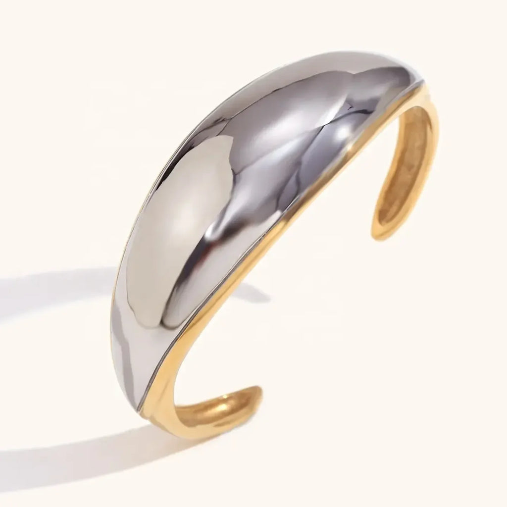 Dual Tone Bracelet - Diatoms