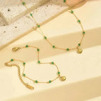 Luxy Shell Necklace & Bracelet - Diatoms