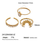 The Tiny Trio 3 Ring Set