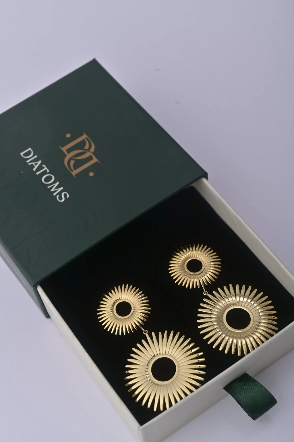 Nature Artistry Chunky Earrings - Diatoms