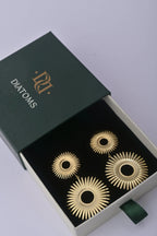 Nature Artistry Chunky Earrings - Diatoms