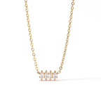 Diamond Studded Necklace - Diatoms