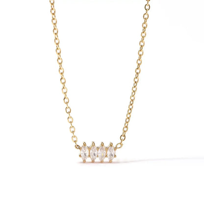 Diamond Studded Necklace - Diatoms