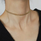 Leaf Shape Round Necklace