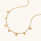 Floral Crush Necklace - Diatoms