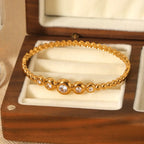 Modern Style Geometric Bangle