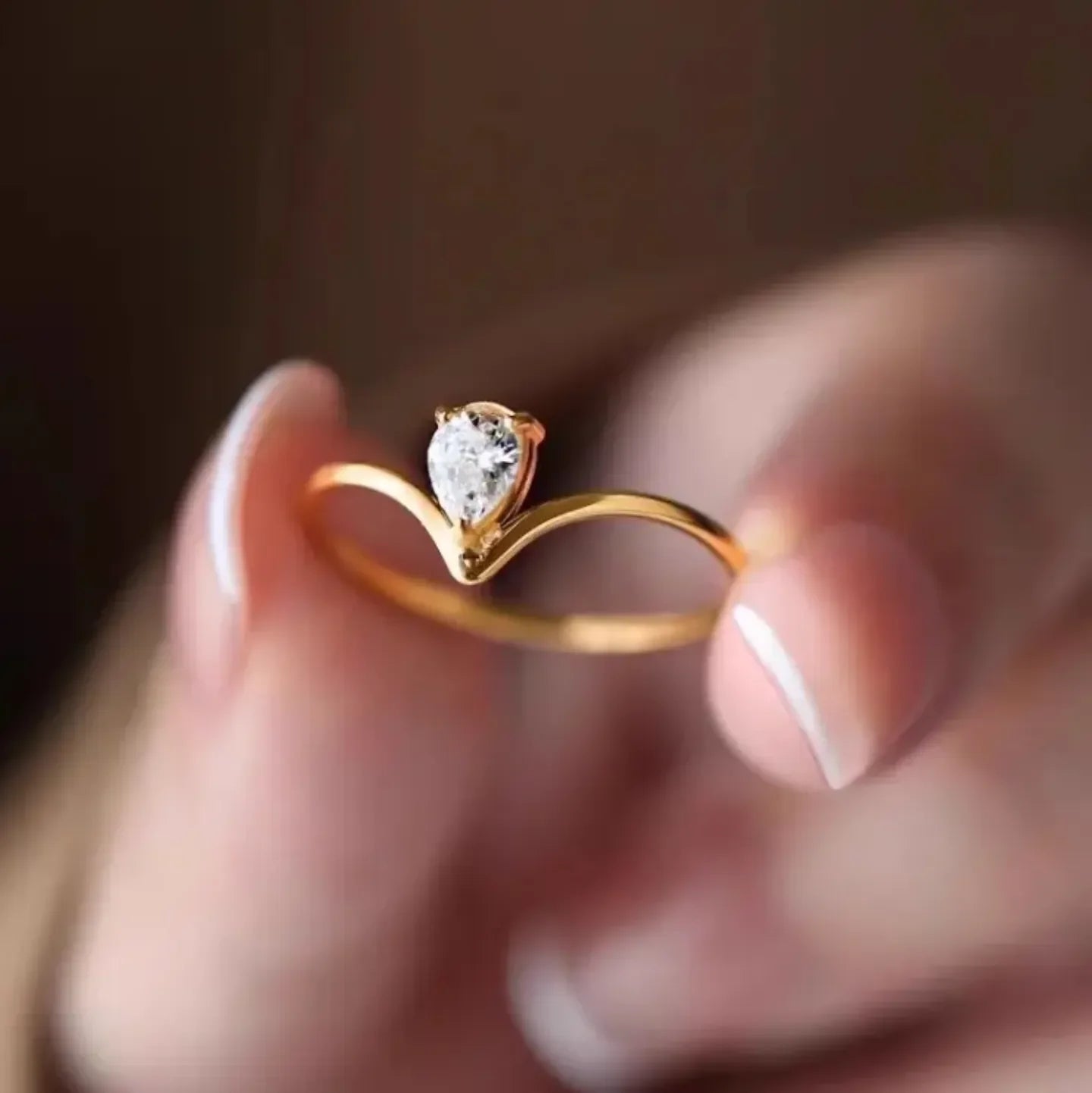 Luxy Diamond Ring - Diatoms