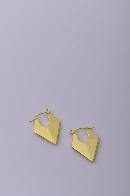 Radiant Gold Drop Earrings