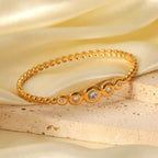 Modern Style Geometric Bangle
