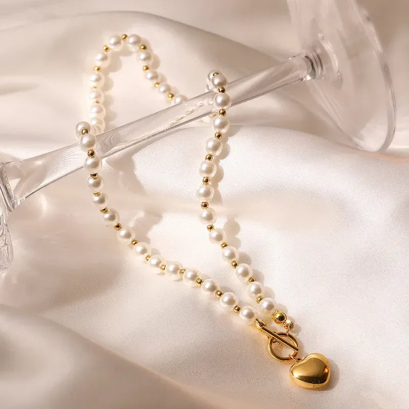Commute Heart Shape Pendant - Diatoms