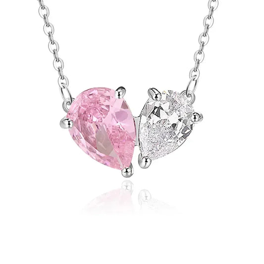 Diatoms Aura Heart Pendant & Studs - Diatoms