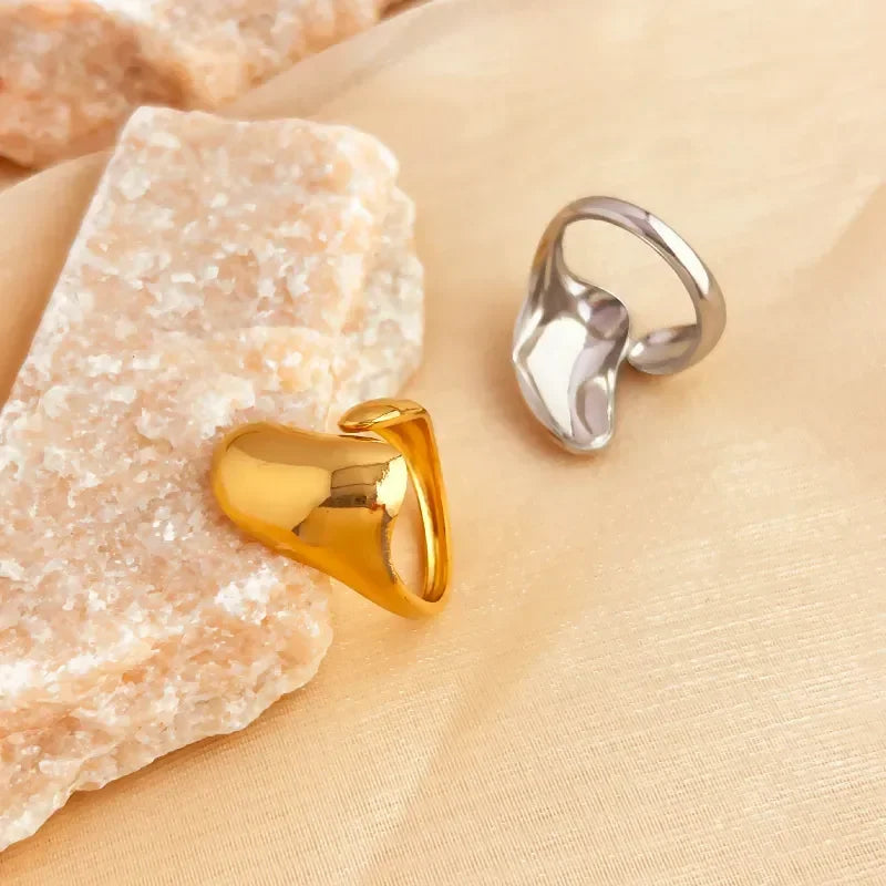 Nova Curve Adjustable Rings - Diatoms