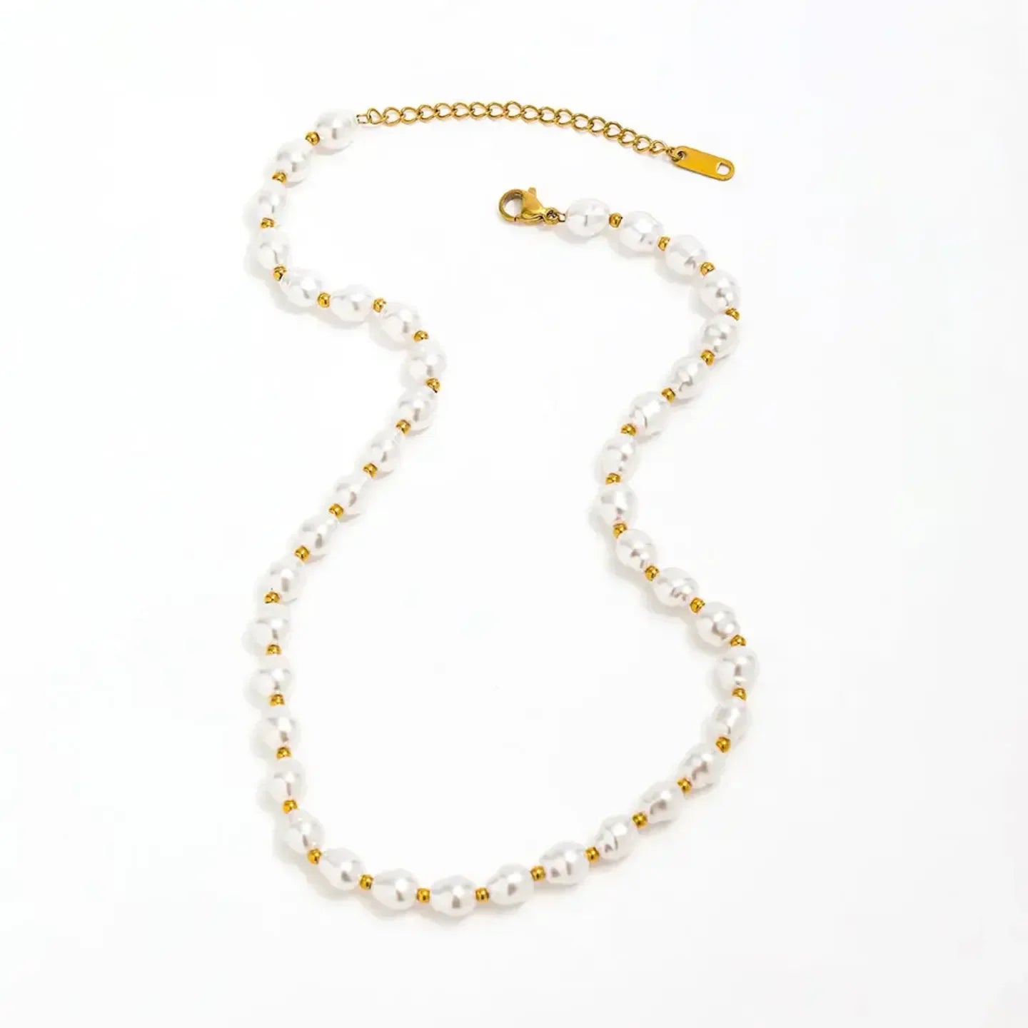 Classic Style Round Necklace - Diatoms