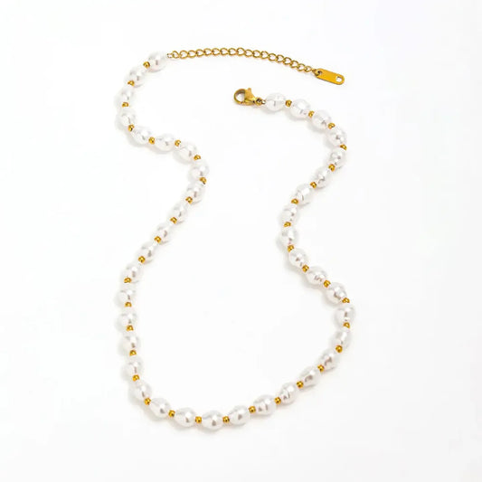 Classic Style Round Necklace - Diatoms