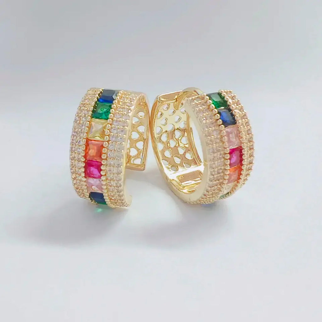Vintage Style Hoop Earrings