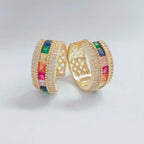 Vintage Style Hoop Earrings