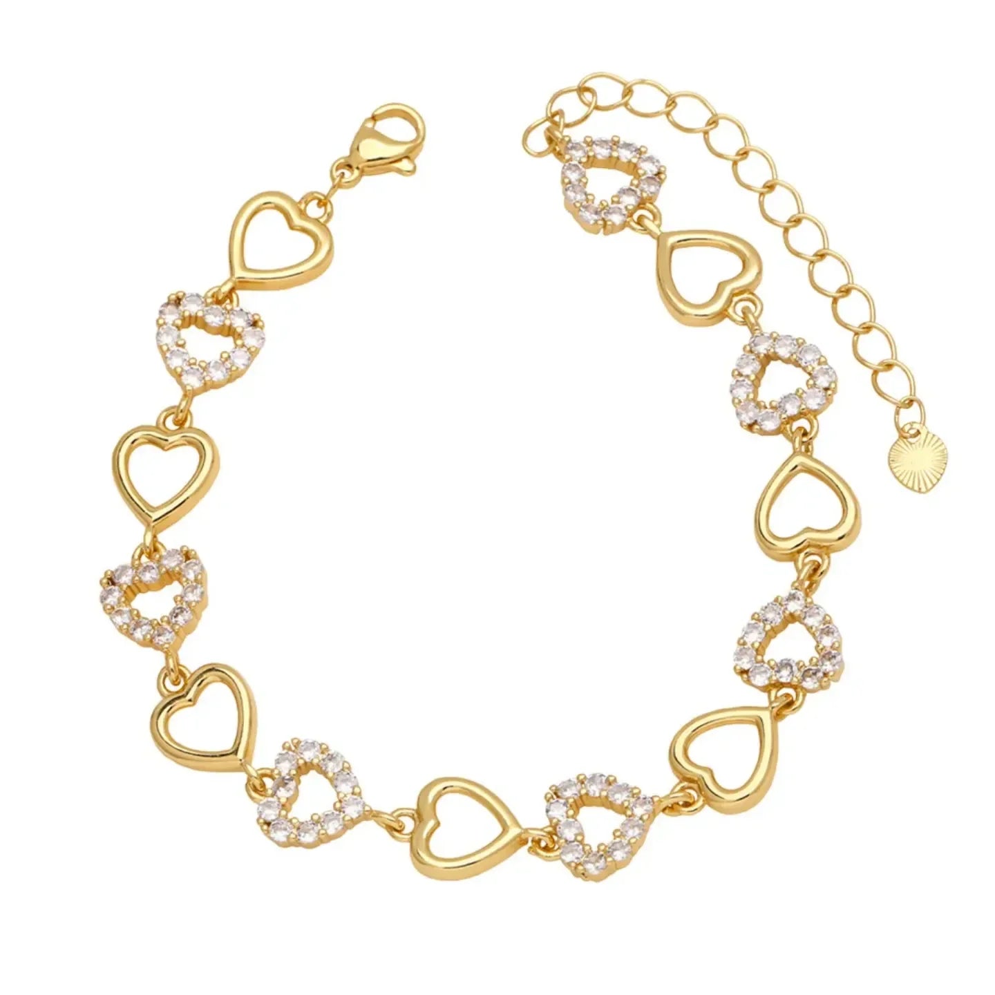 Heart Shape Corazon Bracelets - Diatoms