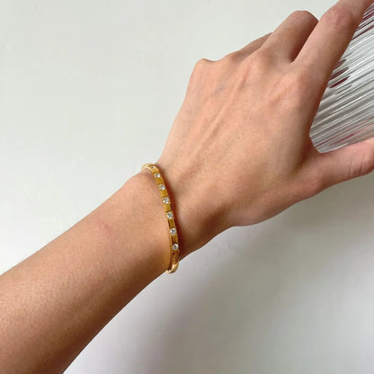Shine Whisper Rhinestones Bracelets - Diatoms