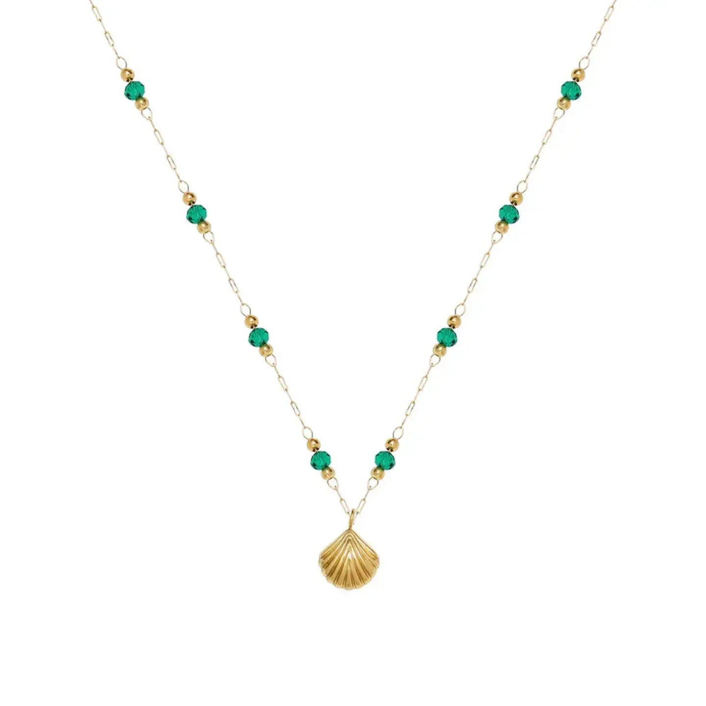 Luxy Shell Necklace & Bracelet - Diatoms