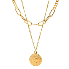 Elizabeth Three Layer Necklace
