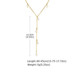 Diatoms Pearl Dew Pendant Necklace - Diatoms