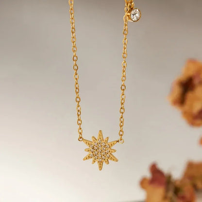 Stay Golden Pendant - Diatoms
