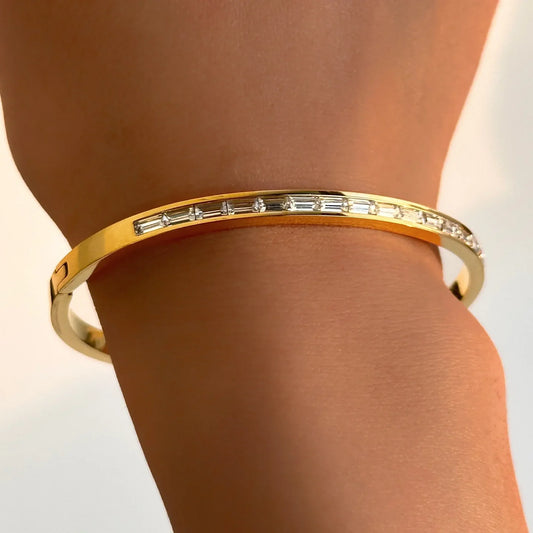 Shine Whisper Rhinestones Bracelets - Diatoms