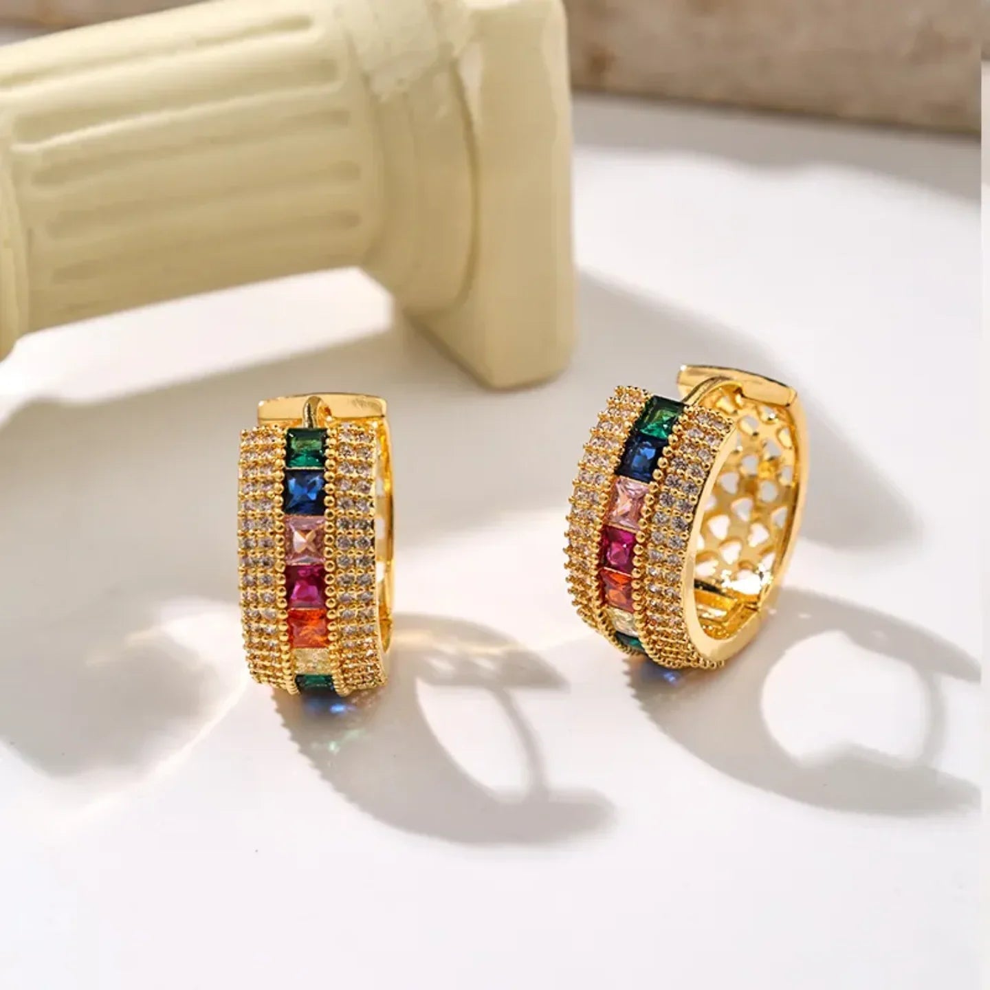 Vintage Style Hoop Earrings