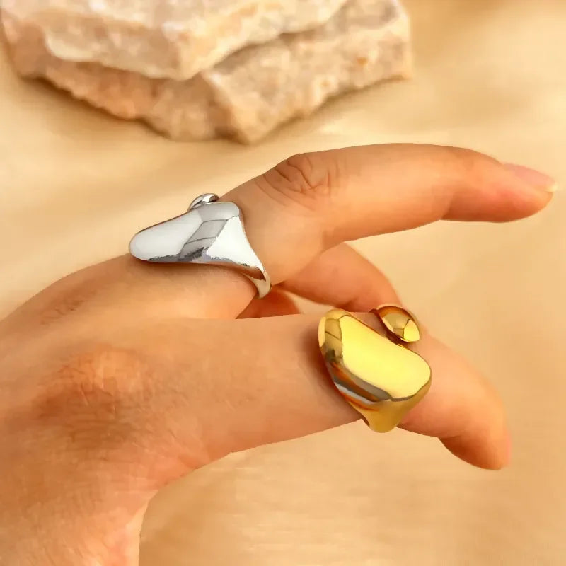 Nova Curve Adjustable Rings - Diatoms