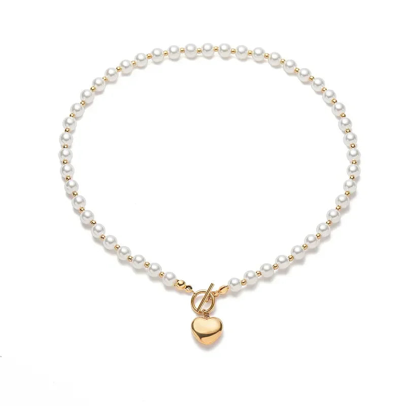 Commute Heart Shape Pendant - Diatoms