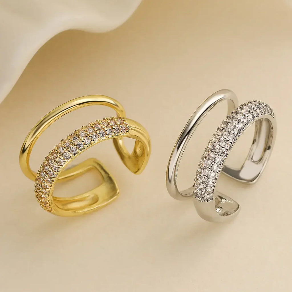 Global Glam Open Rings