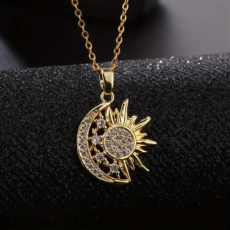 Golden Eclipse Necklace