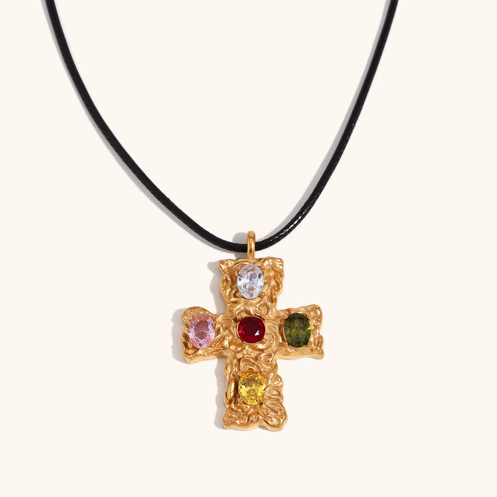Radiant Reverence Cross Pendant