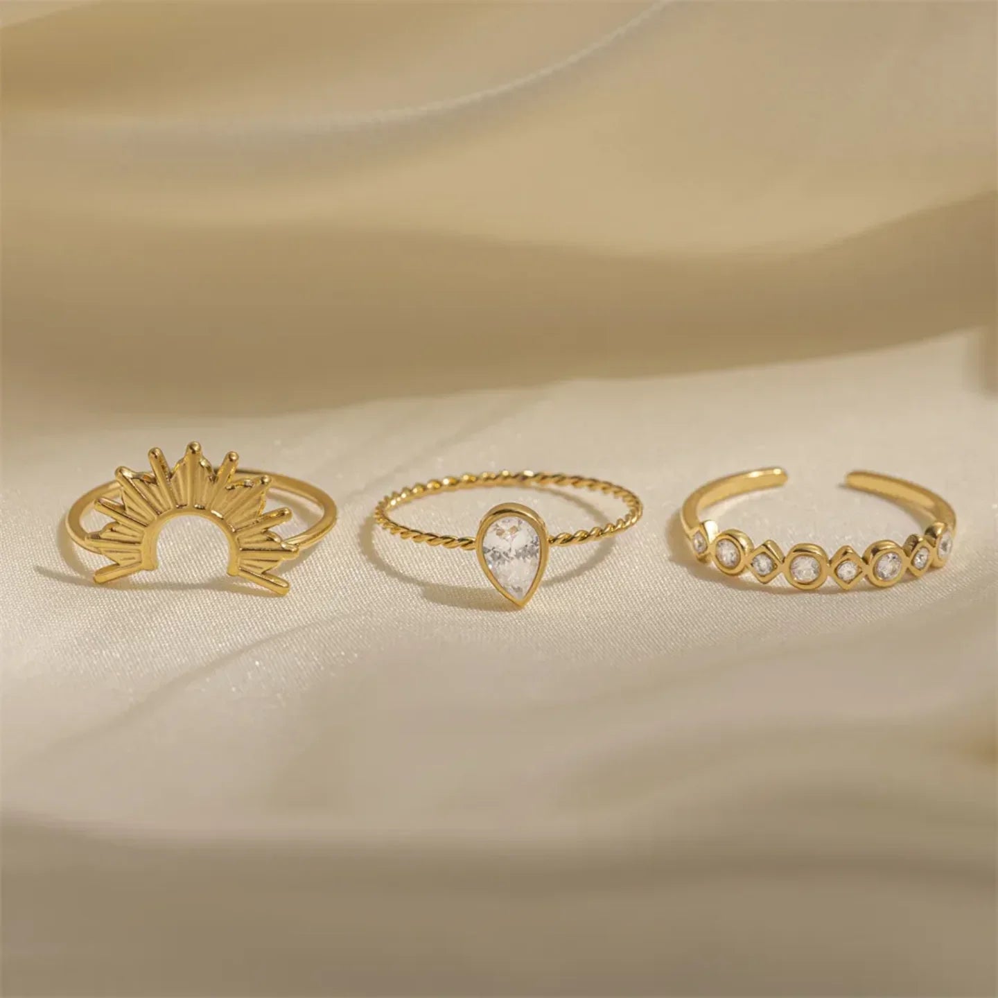 The Tiny Trio 3 Ring Set